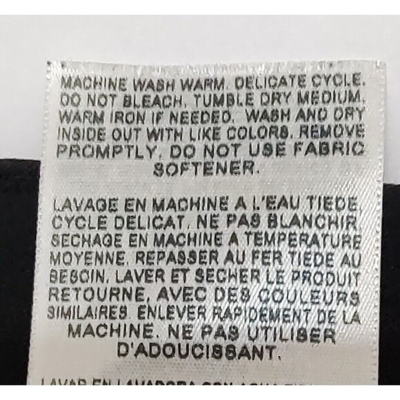 Dockers Black Dress Pants 38X31 Straight Fit Flat Front 100% Polyester C… - Picture 11 of 11